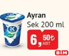 SEK AYRAN 200 ML